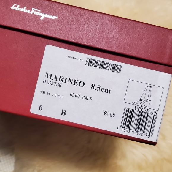 Salvatore Ferragamo Gancini sz 6 boots in black leather - Picture 2 of 6